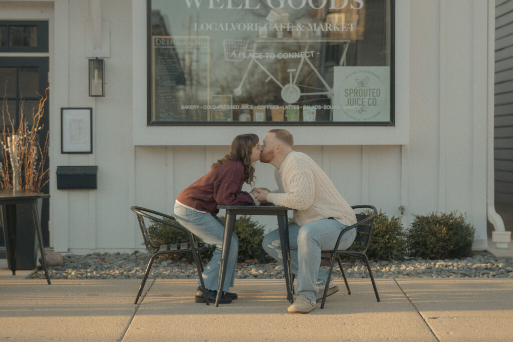 Downtown Delafield Couples Session