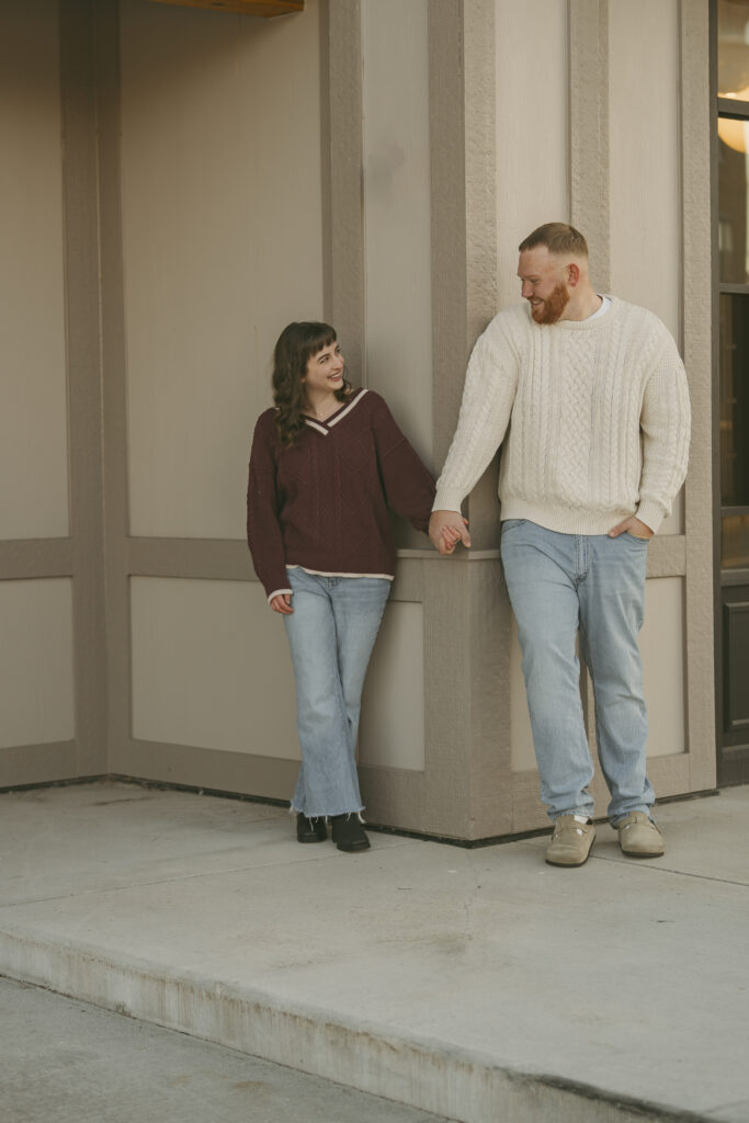 Downtown Delafield Couples Session
